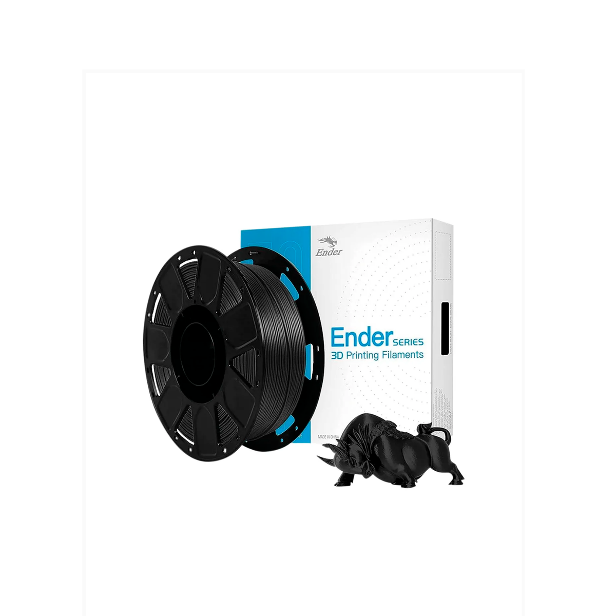 Rolo de filamento 3D Creality Ender PLA 1,75 mm preto
