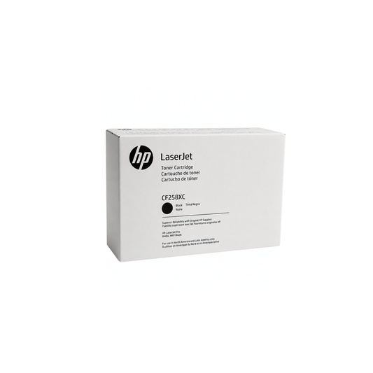Cartucho de toner original HP CF258XC preto