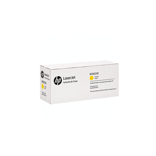 Cartucho de toner original HP W2022XC amarelo