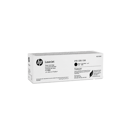 Cartucho de toner original HP W2150XC preto