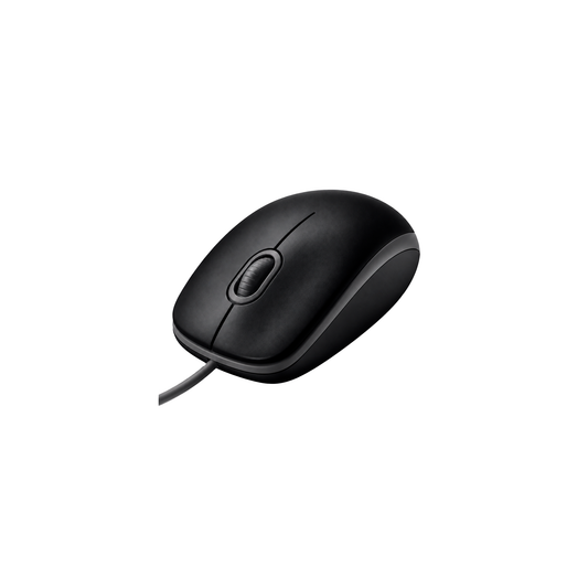 Mouse com fio USB Logitech M110 preto