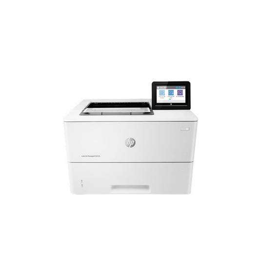 Impressora laser monocromática HP LaserJet Managed E50145dn seminova sustentável